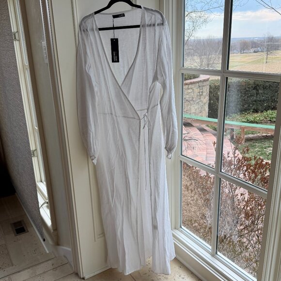 NWT- Saint Somebody- Linen Beach Robe- Size 18-20 - Picture 5 of 10